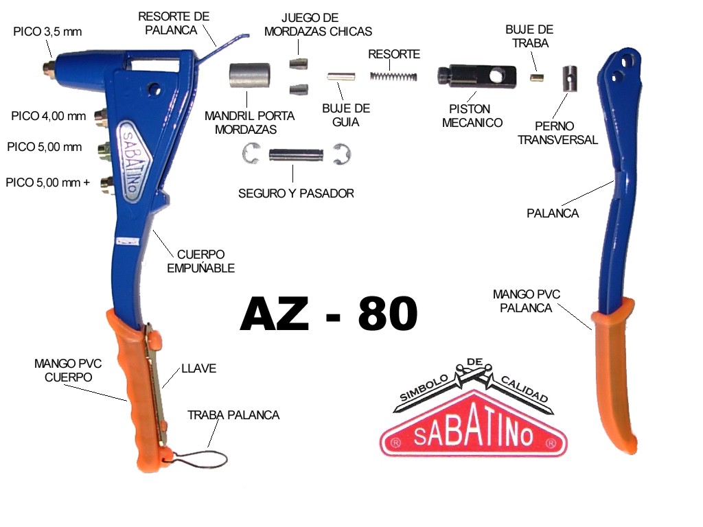 A-Z-80 despiece