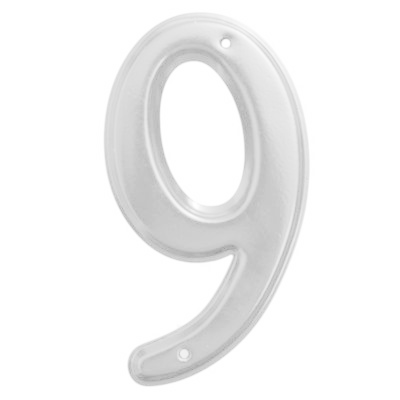 NUMERO 9 ACERO ALUMINIO EPOXI