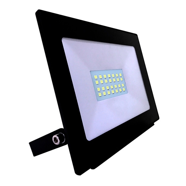 PROYECTOR EXTERIOR LED 20W NEGRO LUZ DIA 