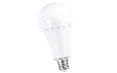 LAMPARA TIPO A67 18 W LED BLANCO CALIDO E-27 *