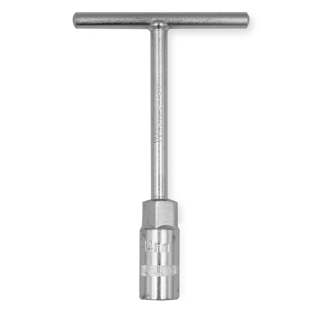 LLAVE &quot;T&quot; HEXAGONAL WEMBLEY  [CORTA]  14mm (Cr Va) (6485)