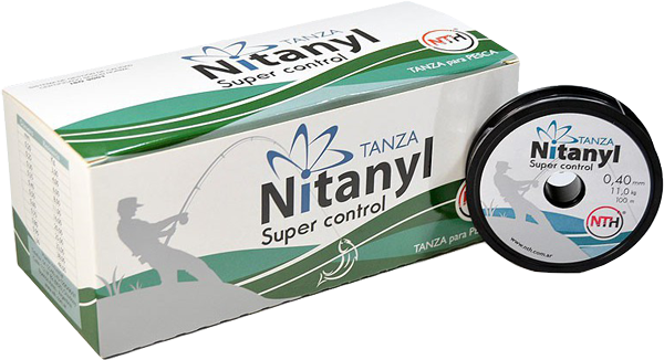 TANZA PESCA 0.30 mm. Caja x 12 und. (100 Mts.) NITANYL 