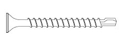 TORNILLO AUTOPERFORANTE  TROMPETA MECHA [01]  06 x 1-1/8&quot; (Caja x 2000) BREMEN®