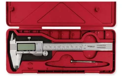 CALIBRE DE ACERO 150 mm:Visor Digital Metalico WEMBLEY® (5940)