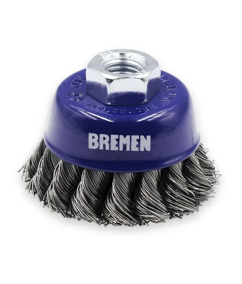 CEPILLO COPA   4&quot; TRENZADO (Amoladora Ang.) BREMEN® (3963)