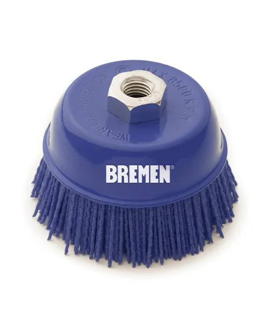 CEPILLO COPA ABRASIVO 4&quot;  (Amoladora Ang.) BREMEN® (7069)