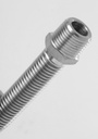 FLEXIBLE 1/2 X 60 ACERO INOX. Gas Natural LATYN FLEX