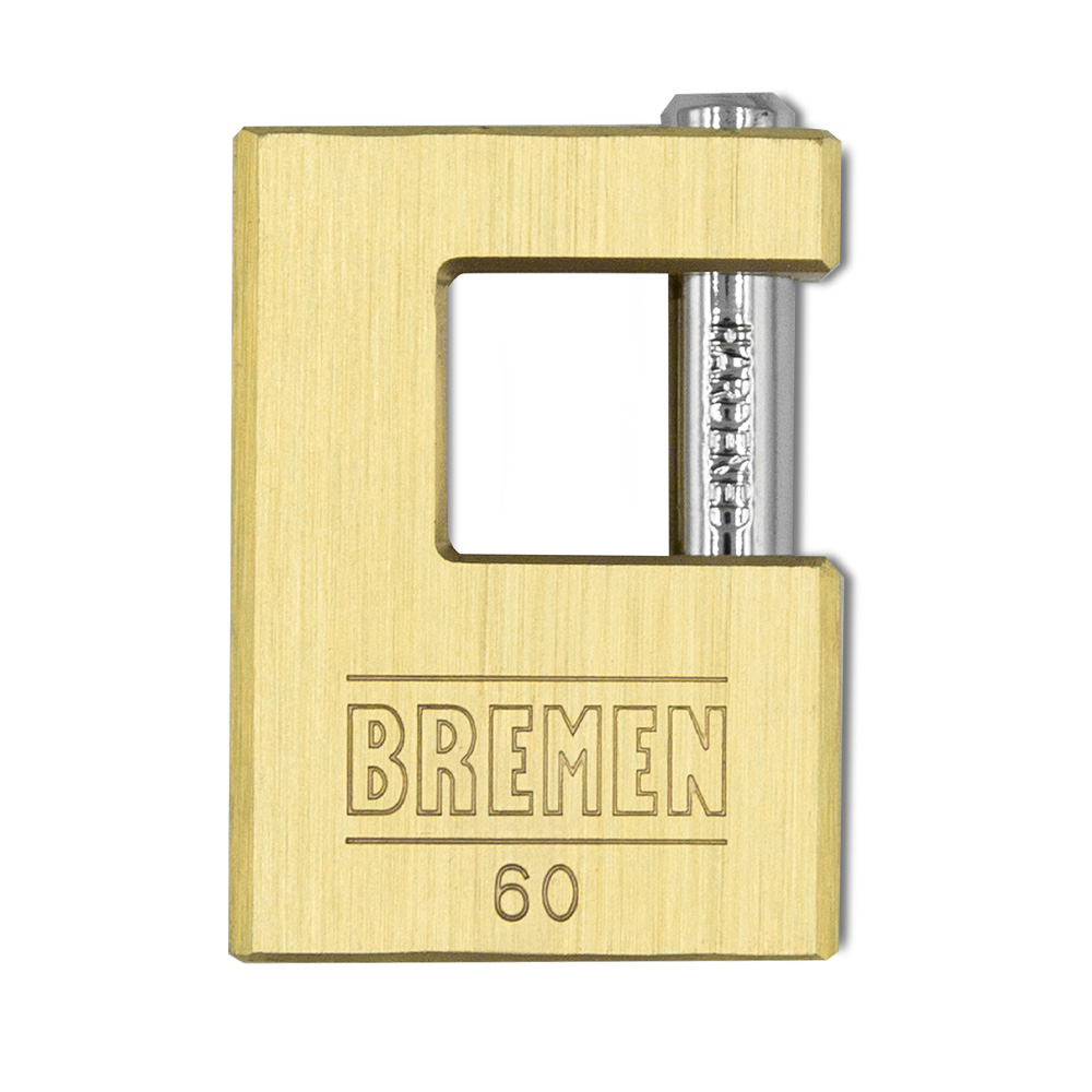 CANDADO DE BRONCE PERNO HORIZONTAL REFORZADO 50mm BREMEN® (7746)