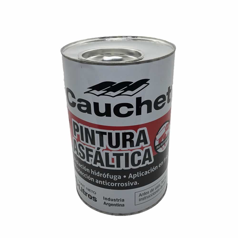 PINTURA ASFALTICA 4 LITROS CAUCHET®