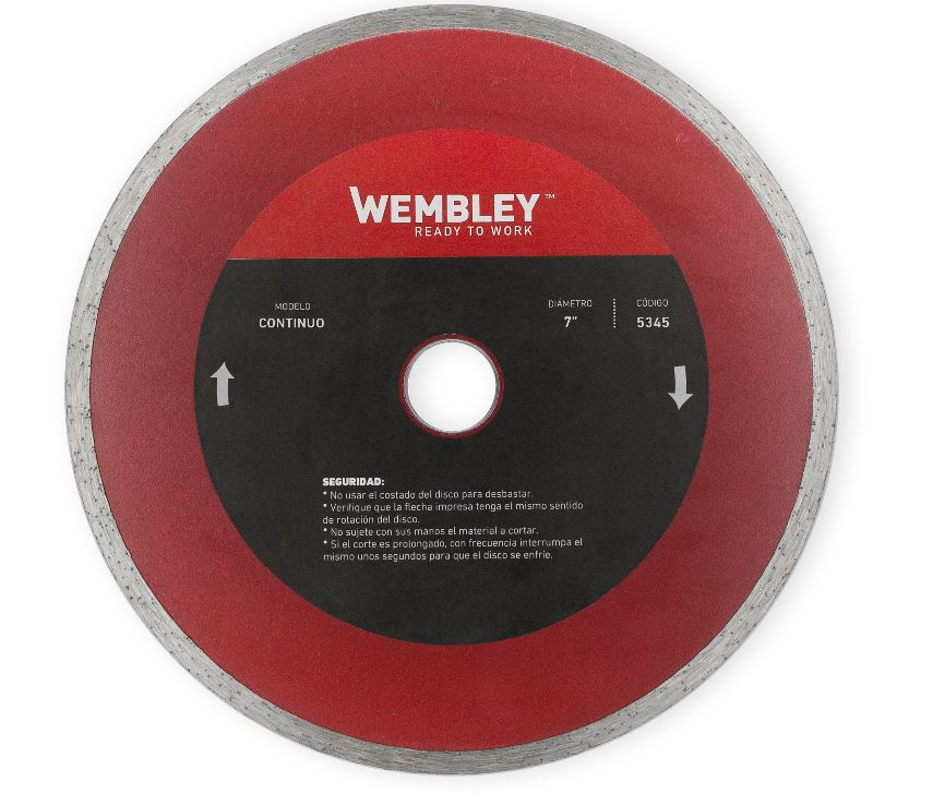 DISCO DIAM. WEMBLEY 7&quot;       Humedo (CONTINUO) (5345)