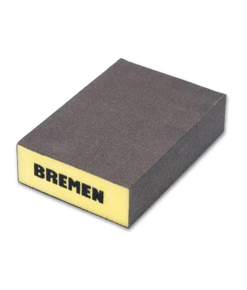 ESPONJA ABRASIVA TACO GRANO FINO 100x 70 x 25 BREMEN® (8012)