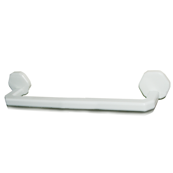 ACC. BAÑO TOALLERO BARRAL 40 cm. BLANCO