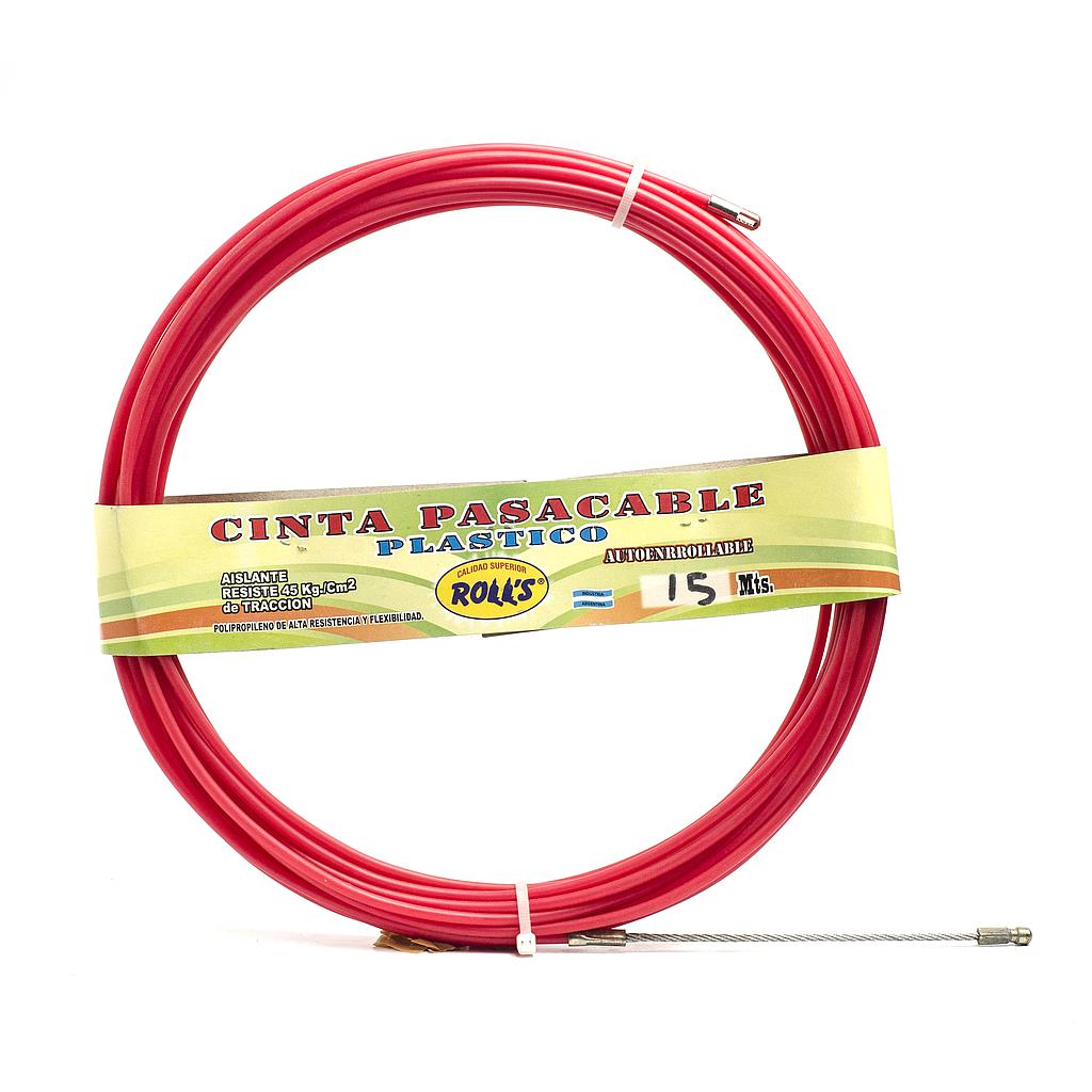 CINTA PASA CABLES PLASTICA 10 mts. ROLLS (272)