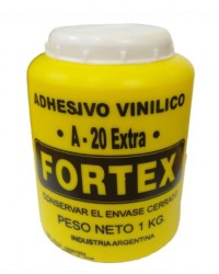 COLA SINTETICA A20  1 kg. FORTEX