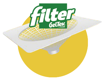 FILTRO COLECTOR P/REJILLAS 12 x 12 (12 und.) GELTEK