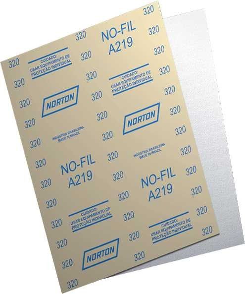 LIJA NO-FIL ANTIEMPASTANTE NORTON A219/ 120