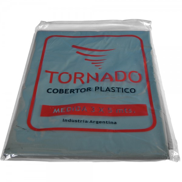 COBERTOR PLASTICO 3 x 5 mts.