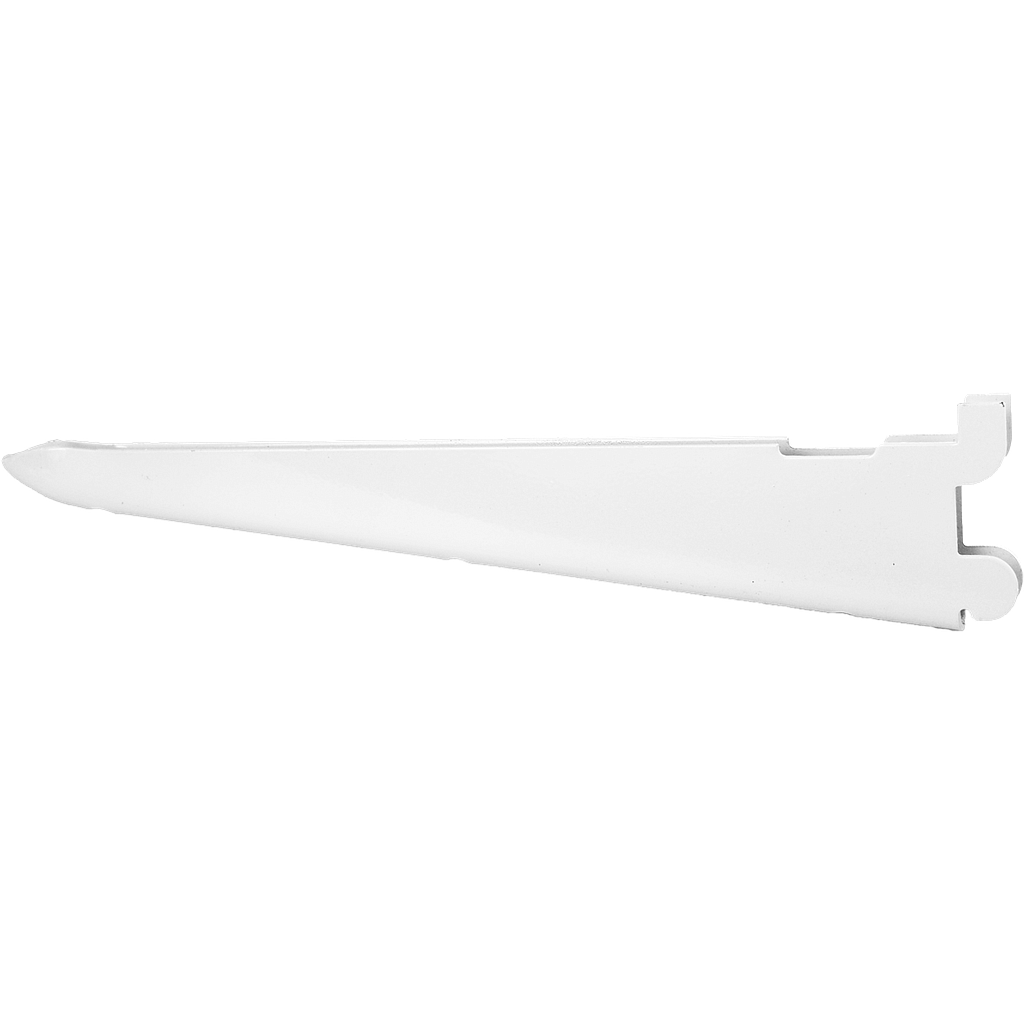 [SCM47B] MENSULA DOBLE PARA ESTANTE 47cm BLANCA &quot;SC&quot;