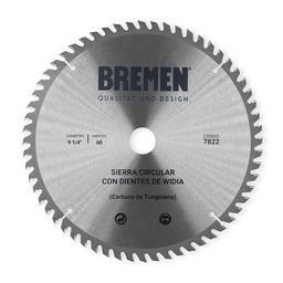 [7822] SIERRA CIRCULAR 9 ¼&quot;-60 Dtes.WIDIA (ø25mm) BREMEN® (7822)