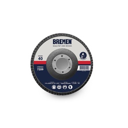 [BREF4150] DISCO FLAP  4-1/2&quot;  Oxido de Al   (G.150) BREMEN® (7935)