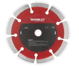 [WEMD4S] DISCO DIAM. WEMBLEY 4-½&quot;   Segmentado Seco (LASER) (5340)