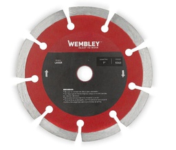 [WEMD7S] DISCO DIAM. WEMBLEY 7&quot;       Segmentado Seco (LASER) (5343)