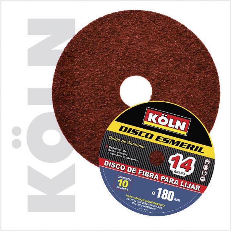 [KOLDE14] ABRASIVO DISCO ESMERIL 4.5 GR.  14 KOLN