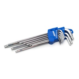 [BRELTL9J] LLAVE TORX EN L 9 PZ.(T10/T50) BREMEN® (4159)