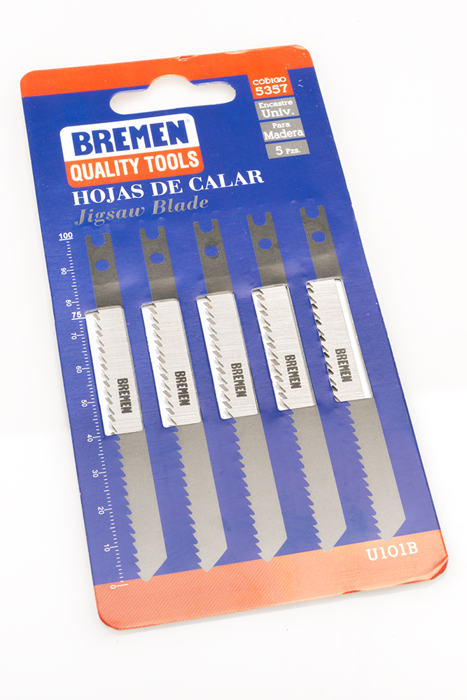 [BREU5357] HOJA SIERRA P/CALAR ENC. UNIV. (MADERA) BREMEN® (5357)